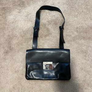 Nannini Elegant Black Leather Bag